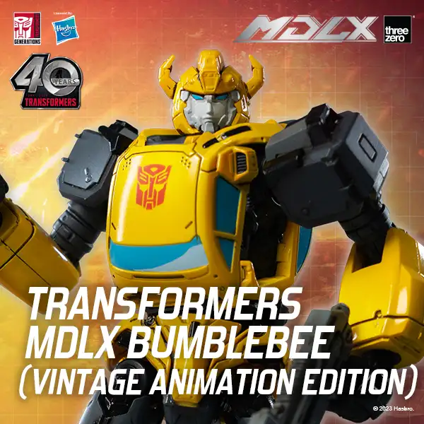 Transformers MDLX Bumblebee (Vintage Animation Edition)