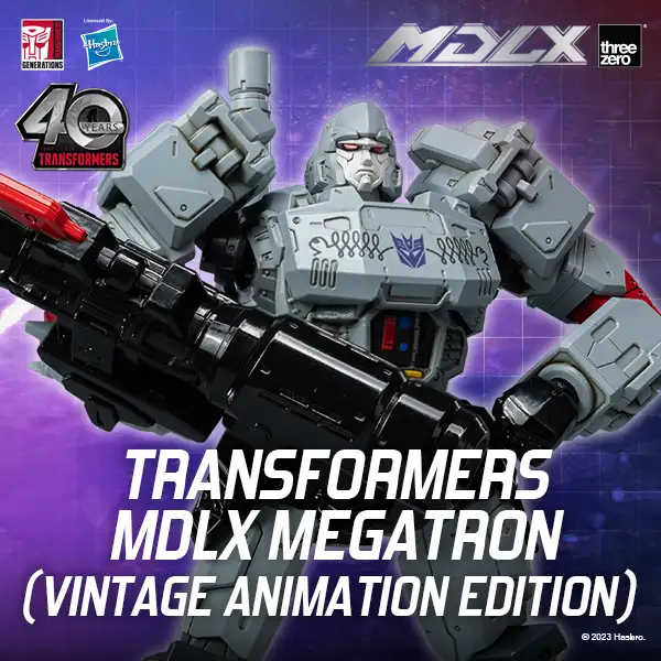 Transformers MDLX Megatron (Vintage Animation Edition)