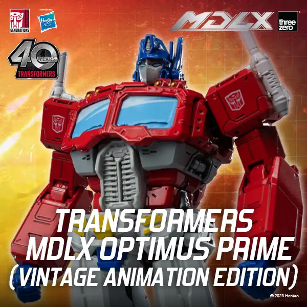 Transformers MDLX Optimus Prime (Vintage Animation Edition)