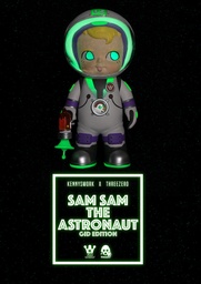 Kennyswork X threezero Sam Sam The Astronaut (GID Edition)