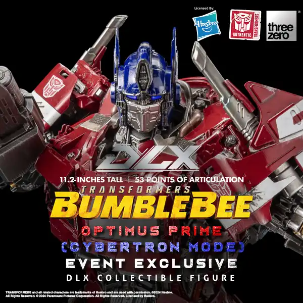 Transformers: Bumblebee DLX Optimus Prime (Cybertron Mode) Event Exclusive