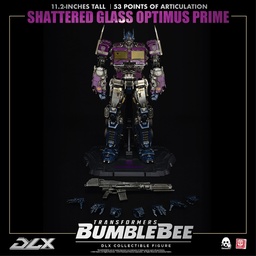 TRANSFORMERS: BUMBLEBEE DLX Shattered Glass Optimus Prime DLX SCALE COLLECTIBLE FIGURE SERIES