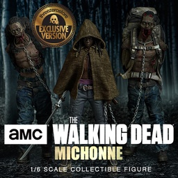 The Walking Dead Michonne with Michonne’s pets walker Twin Pack (Exclusive)