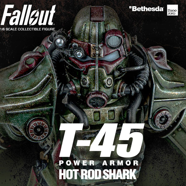 Fallout <br>1/6 T-45 Hot Rod Shark Armor Pack Cover Image