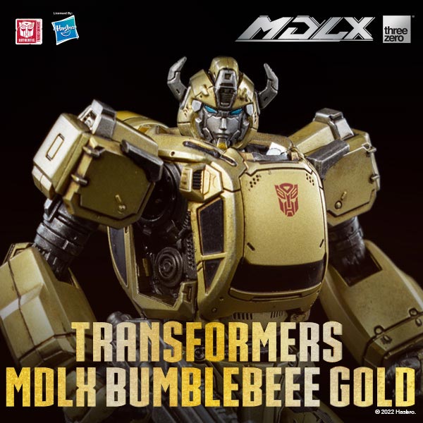 Transformers<br>MDLX Bumblebee (Gold Edition) Cover Image