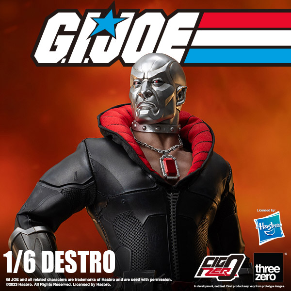 G.I. Joe<br>FigZero 1/6 Destro Cover Image