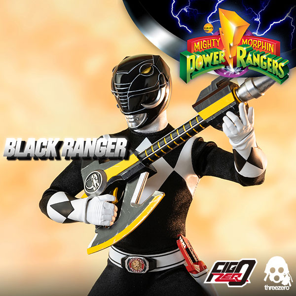 Mighty Morphin Power Rangers<br>1/6 Black Ranger Cover Image