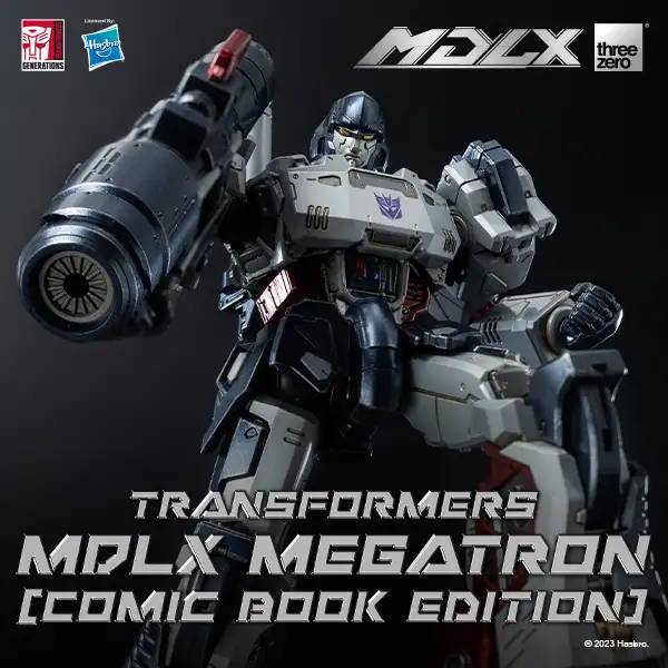 Transformers<Br>MDLX Megatron (Comic Book Edition) Cover Image