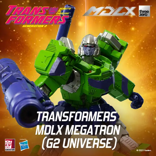 Transformers<Br>MDLX Megatron (G2 Universe) Cover Image