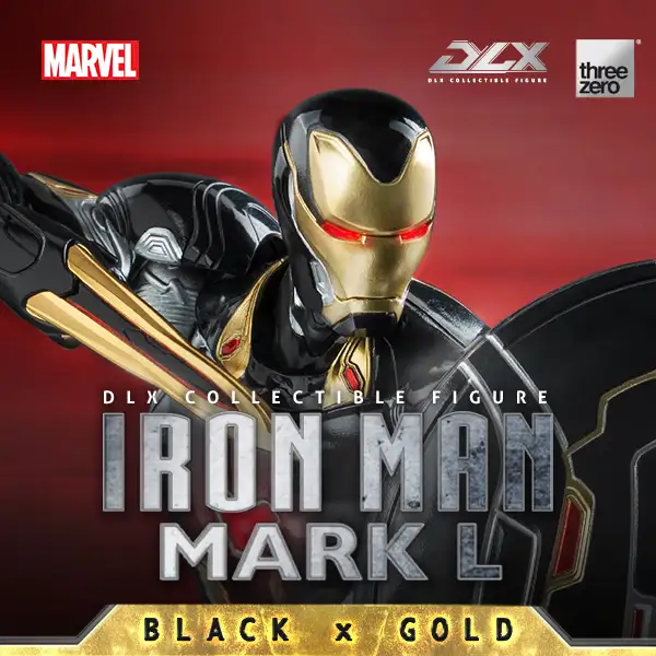 Marvel<br>DLX Iron Man Mark 50 (Black X Gold) Cover Image