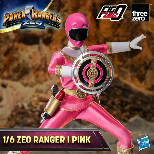 Power Rangers Zeo<br>FigZero 1/6 Zeo Power Ranger I Pink Cover Image