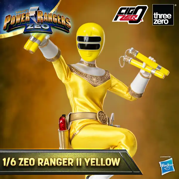 Power Rangers Zeo	<BR>FigZero 1/6 Zeo Power Ranger II Yellow Cover Image