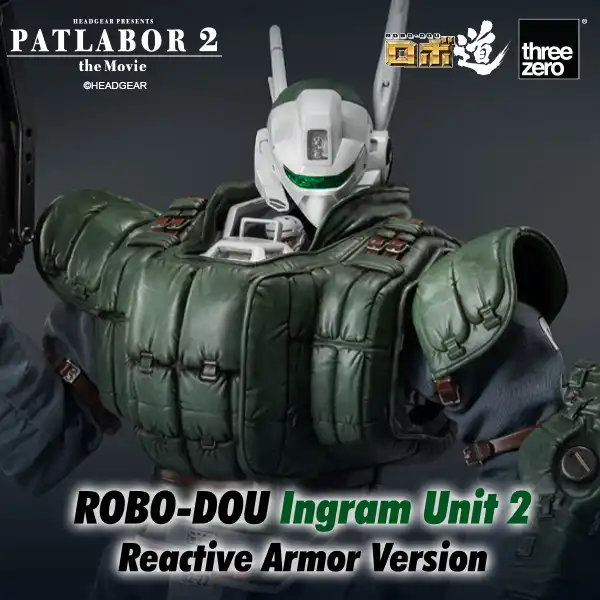 Patlabor 2: The Movie<br>ROBO-DOU Ingram Unit 2 Reactive Armor Version Cover Image