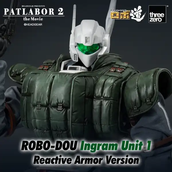 Patlabor 2: The Movie<br>ROBO-DOU Ingram Unit 1 Reactive Armor Version Cover Image