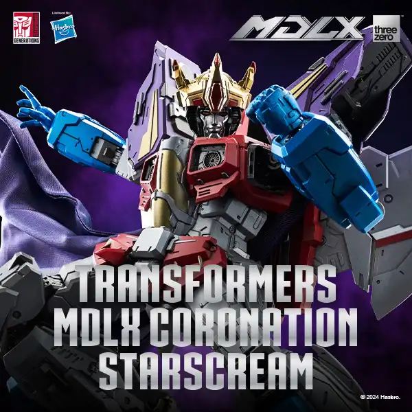 Transformers<br>MDLX Coronation Starscream Cover Image