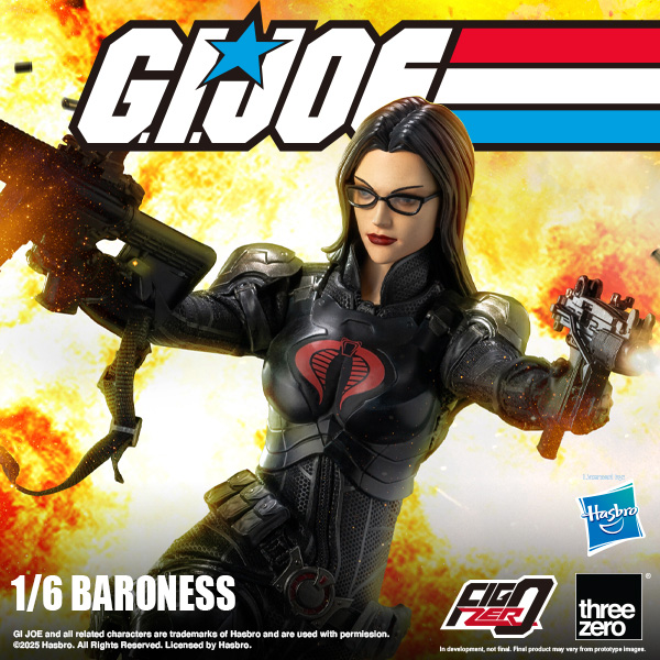 G.I. Joe<br>FigZero 1/6 Baroness Cover Image