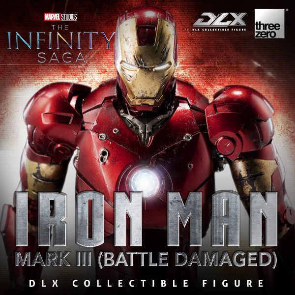 Marvel Studios: The Infinity Saga<br>DLX Iron Man Mark 3 (Battle Damaged) Cover Image