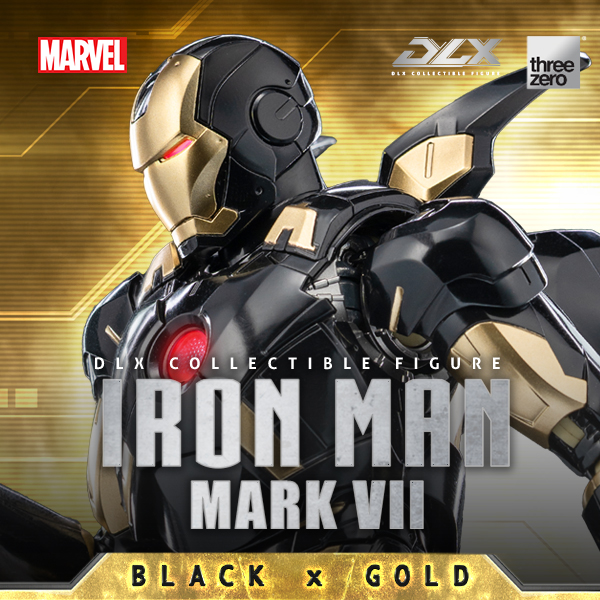 Marvel<br>DLX Iron Man Mark 7 (Black X Gold) Cover Image