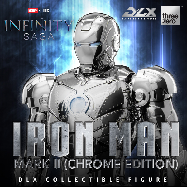 Marvel Studios: The Infinity Saga<br>DLX Iron Man Mark 2 (Chrome Edition) Cover Image