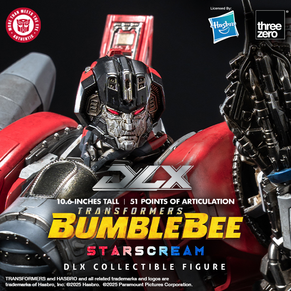 Transformers: Bumblebee<br>DLX Starscream Cover Image
