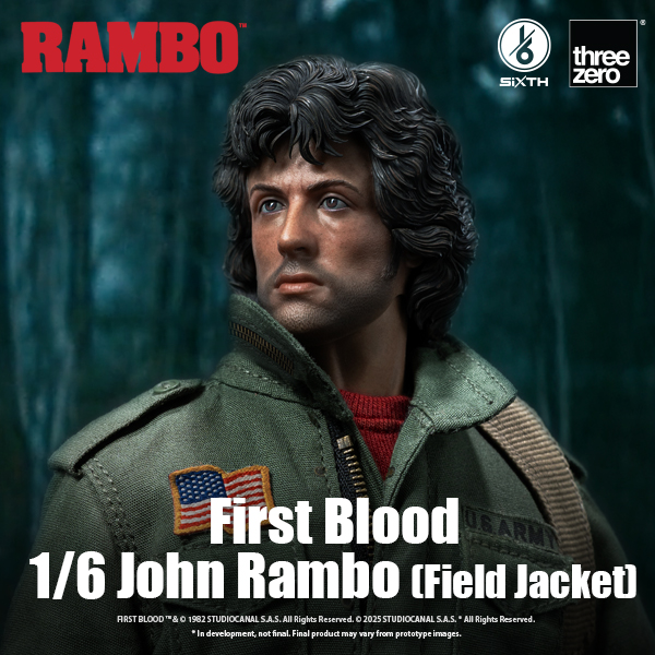 Rambo: First Blood<br>1/6 John Rambo (Field Jacket) Cover Image