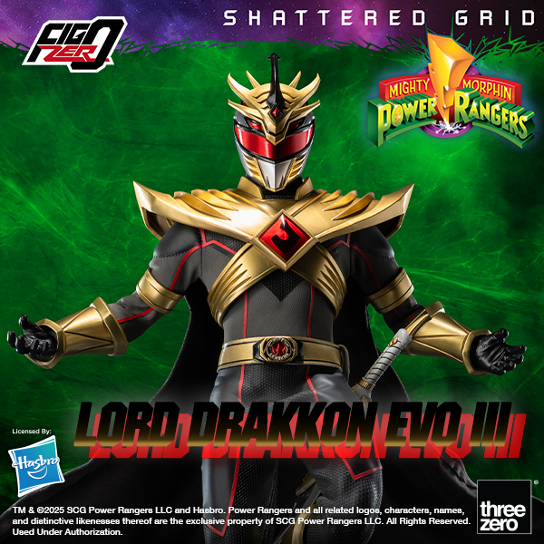 Mighty Morphin Power Rangers: Shattered Grid<br>FigZero 1/6 Lord Drakkon Evo III Cover Image