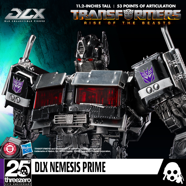 Transformers: Rise of the Beasts<br>DLX Nemesis Prime Cover Image