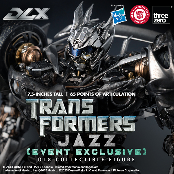 Transformers<br>DLX Jazz (Event Exclusive) Cover Image