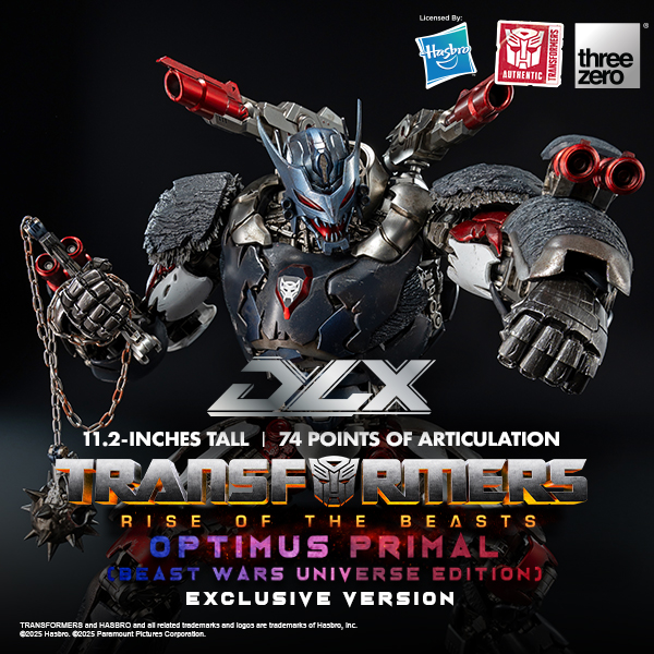 Transformers: Rise of the Beasts<br>DLX Optimus Primal (Beast Wars Universe Edition) Exclusive Version Cover Image