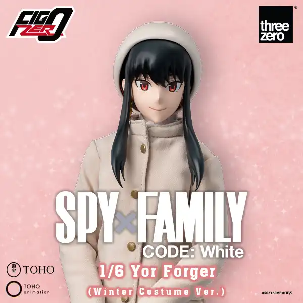 SPY×FAMILY CODE: White<br>FigZero 1/6 Yor Forger (Winter Costume Ver.) Cover Image