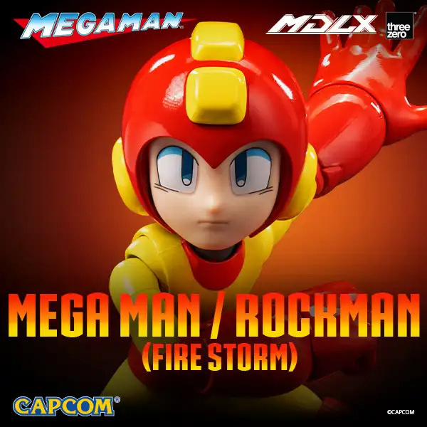 Rockman / Mega Man<Br>MDLX Mega Man / Rockman (Fire Storm) Cover Image