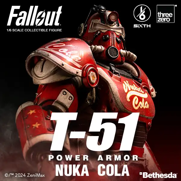 Fallout 1/6 T-51 Nuka Cola Power Armor Cover Image