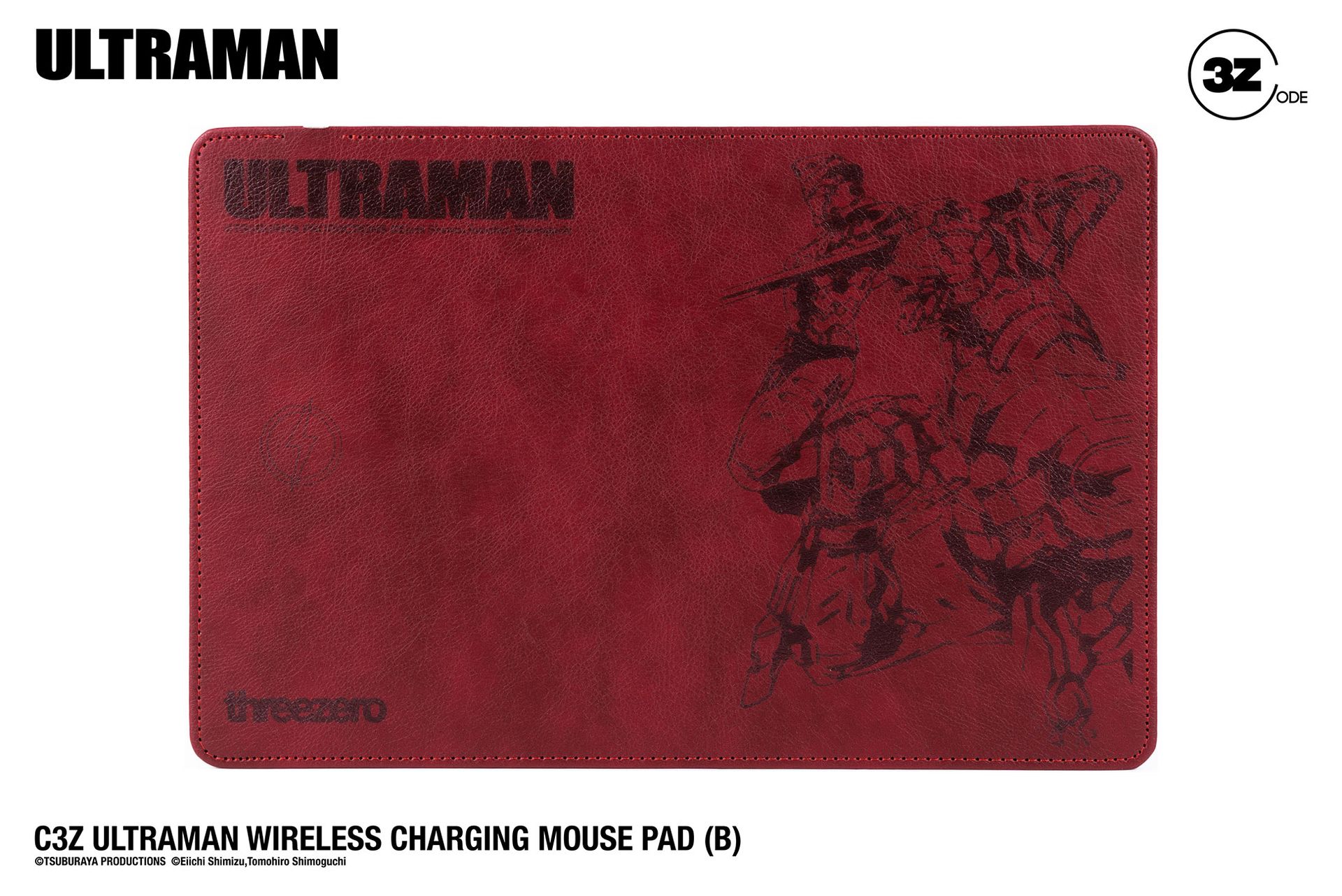 Code_threezero C3Z ULTRAMAN Wireless Charging Mouse Pad (B) Cover Image