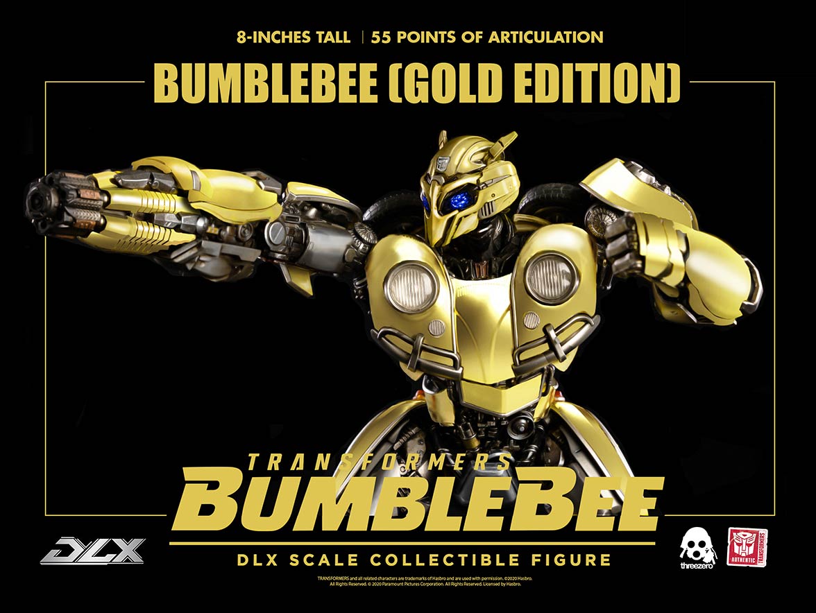 Transformers: Bumblebee DLX Bumblebee (Gold Edition) Cover Image
