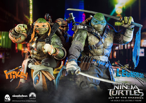 TMNT2 Michelangelo and Leonardo Exclusive Boxset Cover Image
