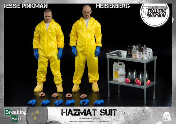 Breaking Bad Heisenberg & Jesse Hazmat Suit Combo Cover Image