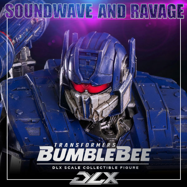 Transformers BUMBLEBEE DLX SOUNDWAVE AND RAVAGE Cover Image