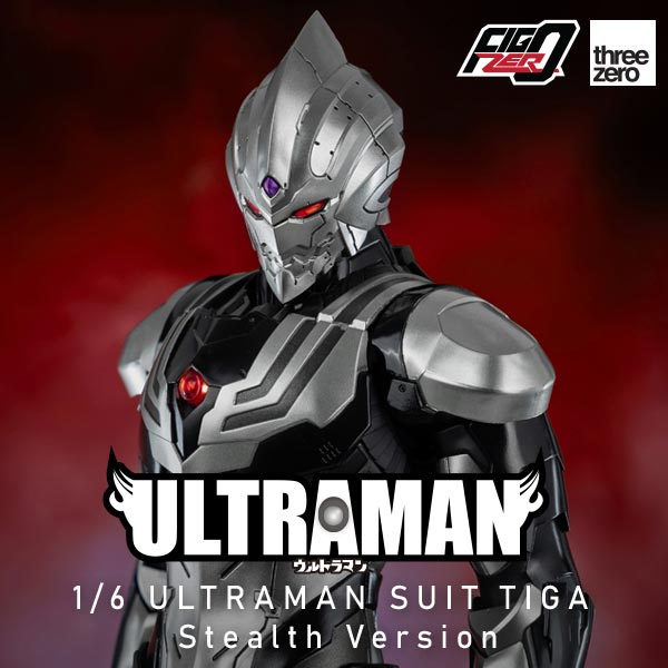 ULTRAMAN FigZero 1/6 ULTRAMAN SUIT TIGA Stealth Version Cover Image