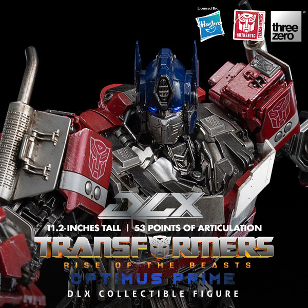 Transformers: Rise of the Beasts<br>DLX Optimus Prime Cover Image