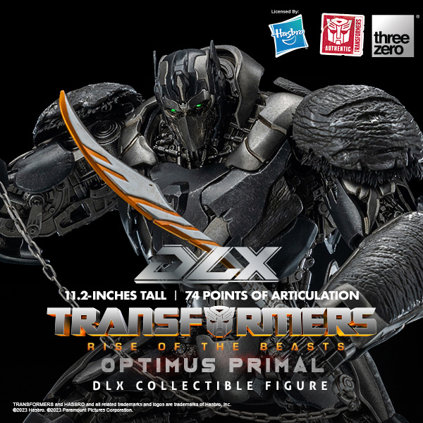 Transformers: Rise of the Beasts<br>DLX Optimus Primal Cover Image
