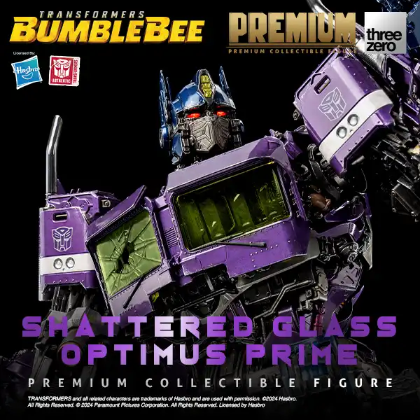Transformers: Bumblebee<br>PREMIUM Shattered Glass Optimus Prime Cover Image