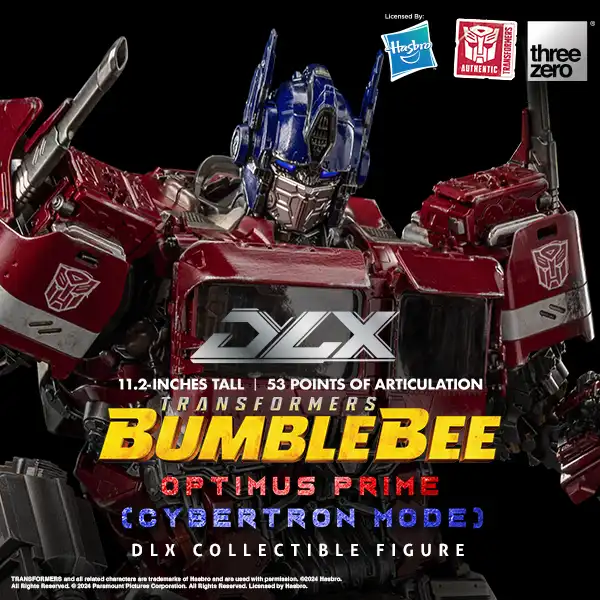 Transformers: Bumblebee<br>DLX Optimus Prime (Cybertron Mode) Cover Image
