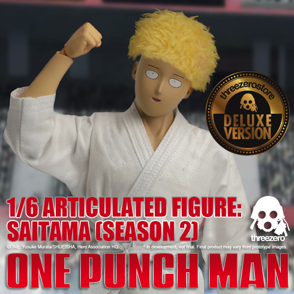 One-Punch Man 1/6 Articulated Figure: Saitama (SEASON 2) Deluxe edition Cover Image
