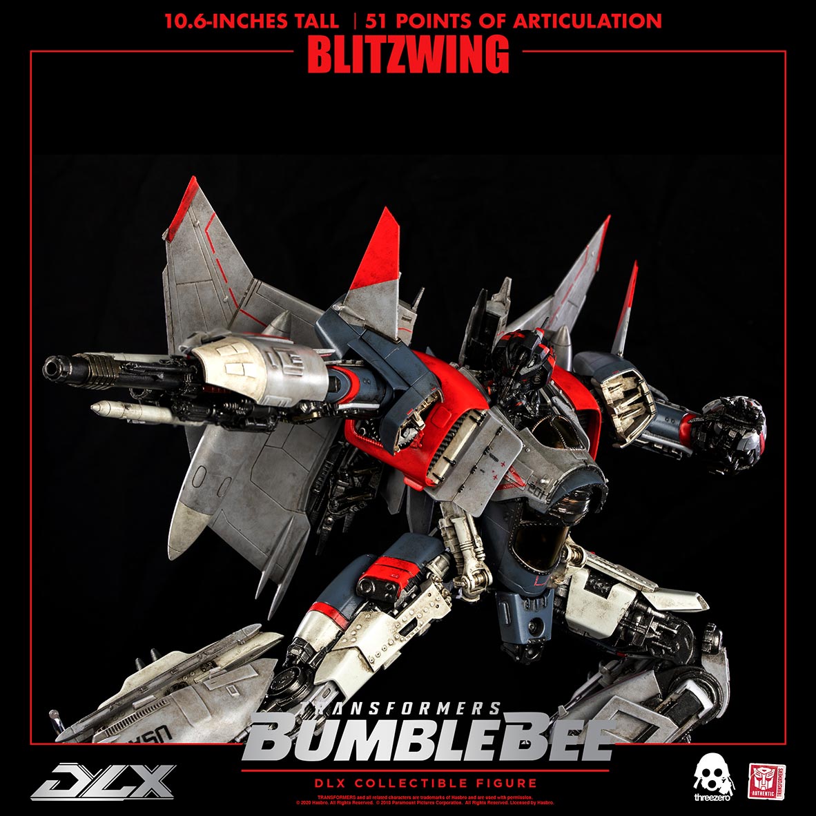 Transformers Bumblebee DLX Blitzwing Cover Image