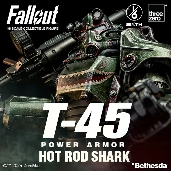 Fallout 1/6 T-45 Hot Rod Shark Power Armor Cover Image
