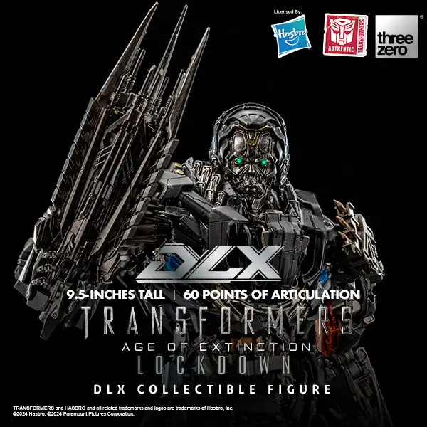 Transformers: Age of Extinction<br>DLX Lockdown Cover Image