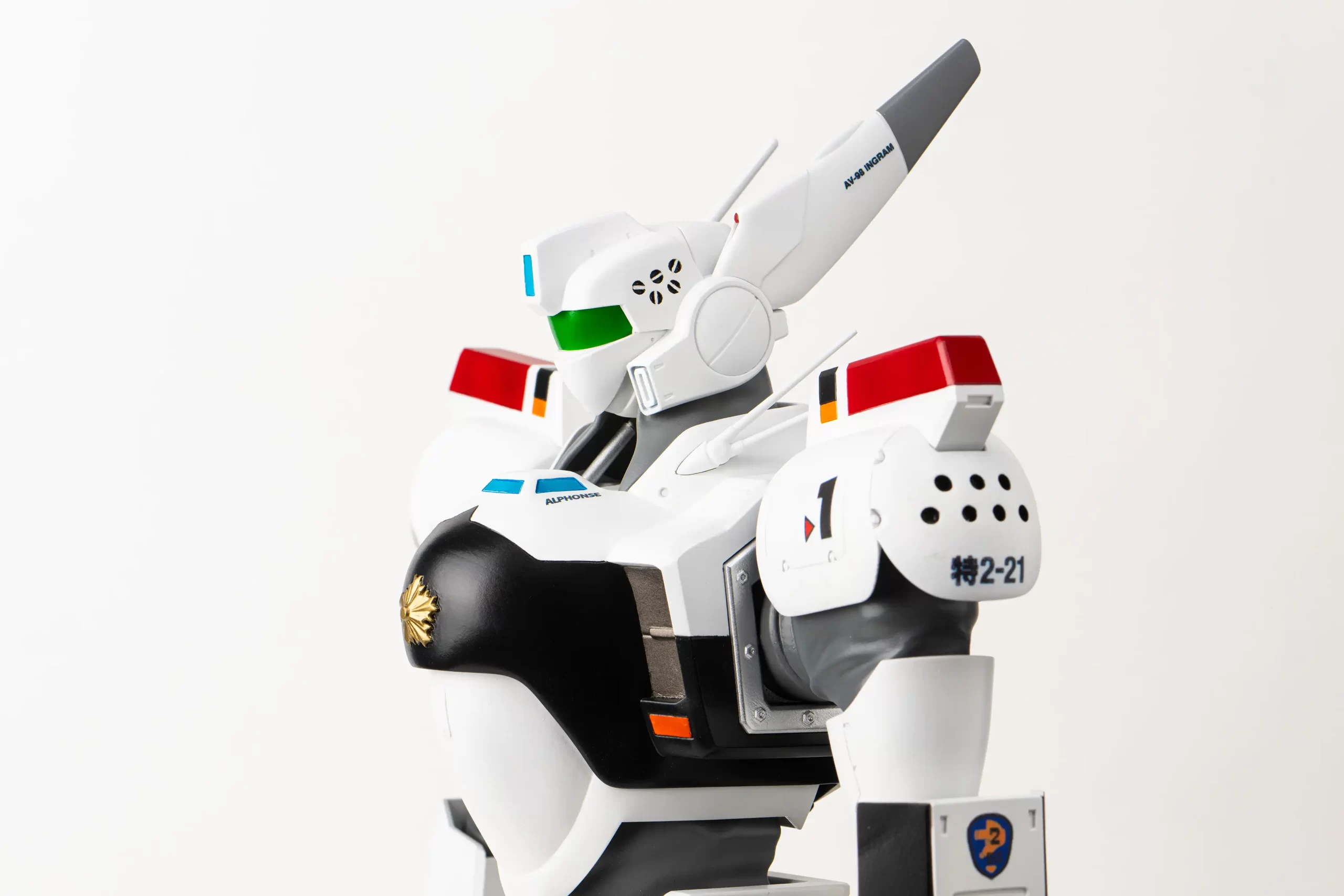 Mobile Police Patlabor 1/20th scale Ingram Unit 1 Sofubi Figure Cover Image
