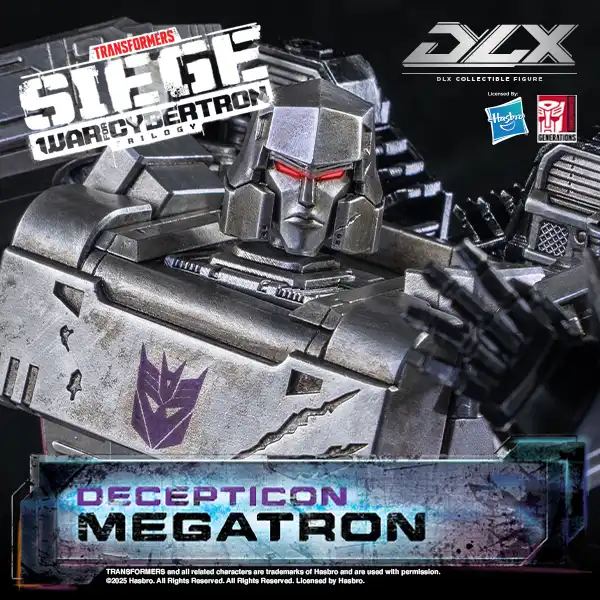 Transformers: War For Cybertron Trilogy<br>DLX Megatron Cover Image