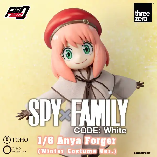 SPY×FAMILY CODE: White FigZero 1/6 Anya Forger (Winter Costume Ver.) Cover Image