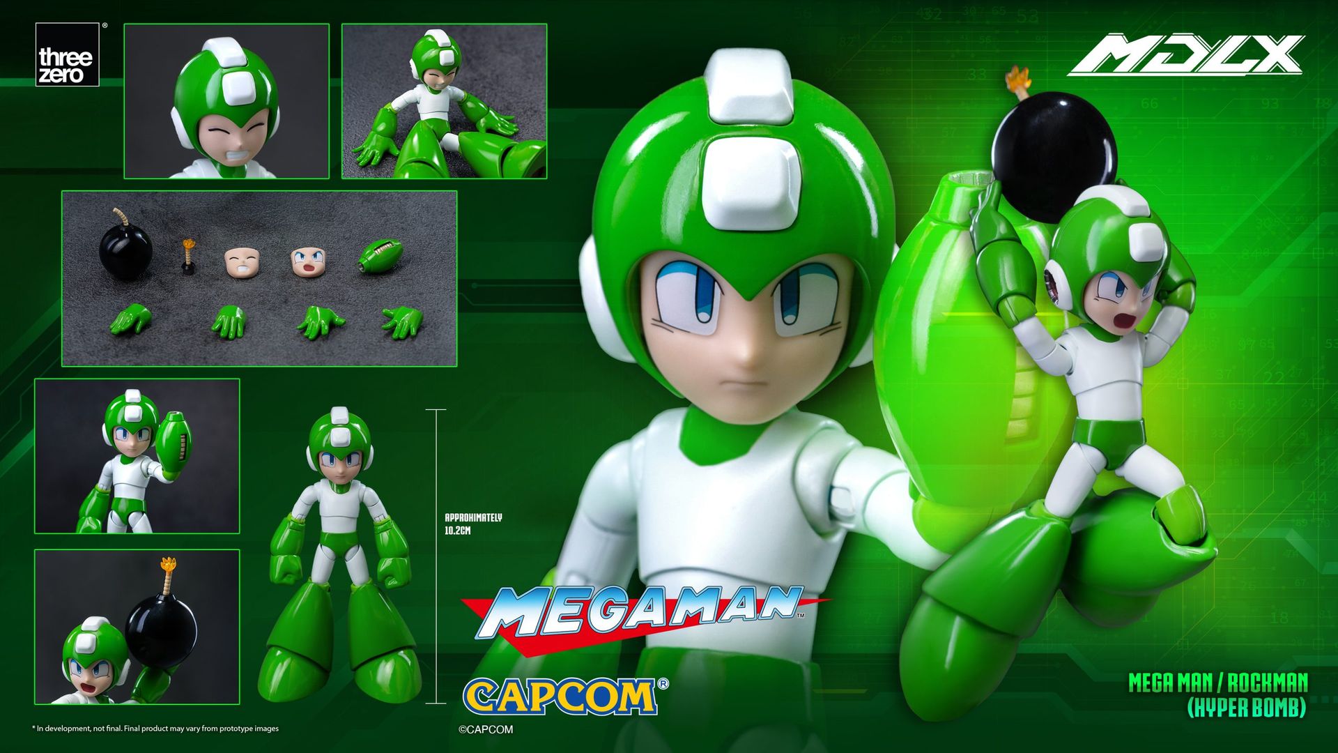 Rockman X / Mega Man X<Br>MDLX Mega Man / Rockman (Hyper Bomb)_extra_image
